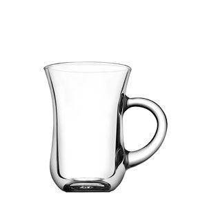(48 piezas) Taza de vidrio - Aqua - 140 ml - Transparente - Product Image 1