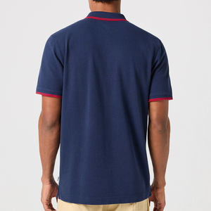 เสื้อโปโลแขนสั้นผ้าคอตตอนพลัสไซส์เสื้อโปโลกีฬาธุรกิจ - Product Image 3