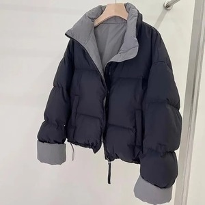 แจ็กเก็ตเข้ารูปสไตล์เกาหลีสำหรับผู้หญิงคอลเลคชั่นใหม่, เสื้อแจ็คเก็ตกลางแจ้งให้ความอบอุ่นสำหรับฤดูหนาวฤดูใบไม้ร่วง - Product Image 3