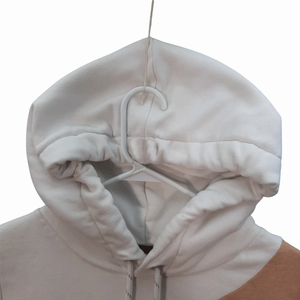 Femmes décontracté multicolore Colourblock pull à capuche 100% coton respirant polaire sweat haut avant imprimé Streetwear - Product Image 3