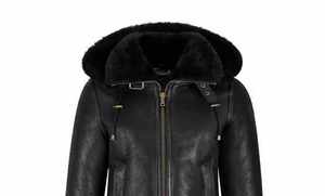 Chaqueta de cuero real para mujer, chaqueta con cremallera de moda de invierno de piel de vaca auténtica, prendas de vestir exteriores de estilo motorista, suministro a granel de fábrica - Product Image 4