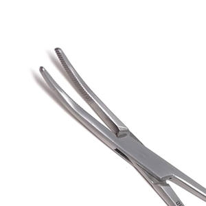 Pinzas Hemostáticas Curvas Kelly de 5.5 Pulgadas, Mango Dorado, Instrumento Quirúrgico Manual de Acero Inoxidable, Ligero, Venta al por Mayor, SHARIF ELAHI - Product Image 6
