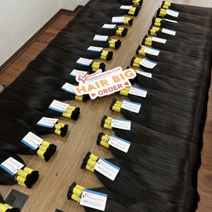 100% Vietnamese Human Natural Straight Bulk Hair <b>Extension</b> With Many Colored and <b>Cheap</b> Price From Factory - Product Image 5