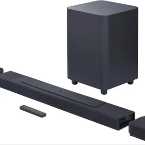 JBL Bar 1000: 7.1.4-Barra de sonido de canal con altavoces envolventes desmontables, MultiBeam, Dolby Atmos y DTS:X, negro