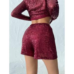 Shorts scintillants à paillettes pour femmes Topshow - Product Image 6