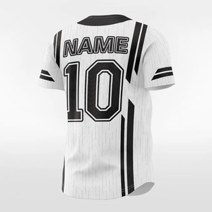 Maillot de baseball et de softball pour hommes et jeunes, personnalisé, à manches courtes, vente en gros d'usine, maillot de baseball personnalisé - Product Image 4