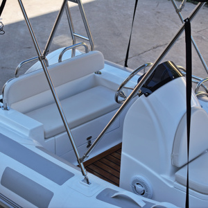 ZHENBO 12ft fibre de verre rigide gonflable V <span class=keywords><strong>coque</strong></span> RIB360 bateau certifié CE <span class=keywords><strong>360</strong></span> pêche marine Hypalon bateau à côtes pour les eaux océaniques - Product Image 2