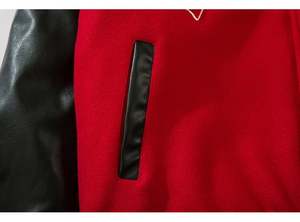 Design Your Vintage Winter Collarless Wool Body <b>Varsity</b> <b>Bomber</b> <b>Jacket</b> <b>Men</b> - Product Image 6