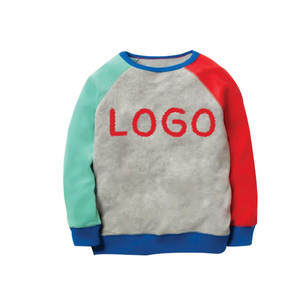 Sudadera de algodón de manga larga para niños y niñas, tejido de punto transpirable, estilo informal para niños pequeños - Product Image 5