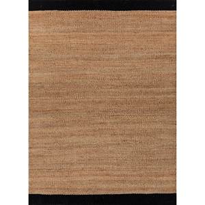Alfombras de Yute y Cáñamo de Tejido Plano Nomadic Threads PDJT-620, Color Beige Marrón, Alfombras Rectangulares de Color Sólido para Hogar, Auto, Sala de Estar, Dormitorio, Pasillo - Product Image 1
