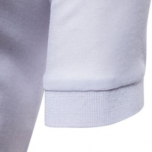 Polos de manga corta para hombre, polos de manga corta a juego con rayas de tres colores - Product Image 6