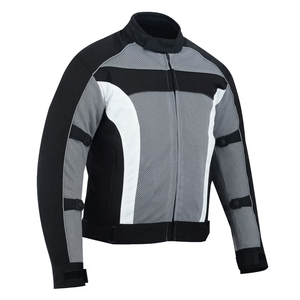 Summer Vented New Unisex Windproof Printed Plus Size Motorcycle Jacket avec CE Protectors Roadracing Textile Jacket - Product Image 4