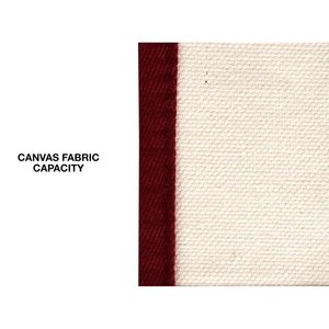 Bolsa de Lona Borgoña de Alta Calidad, Gran Capacidad, Forma Cuadrada, Duradera y de Color Sólido, Regalo para Damas de Honor y Invitados de Boda - Product Image 5