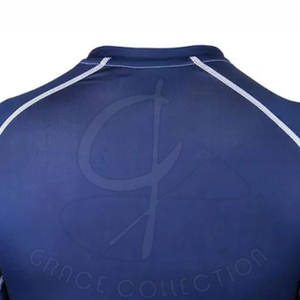 เสื้อแรชการ์ดลำลองสำหรับผู้ชาย Grace Collection ผ้าสแปนเด็กซ์/โพลีเอสเตอร์ ระบายอากาศได้ดี แขนยาว สีและโลโก้สั่งทำได้ ยืดหยุ่นได้ ผลิตในปากีสถาน - Product Image 5