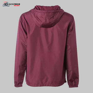 Chaqueta cortavientos ligera para hombre al por mayor | Chaquetas impermeables con capucha para estilo informal y exterior - Product Image 2