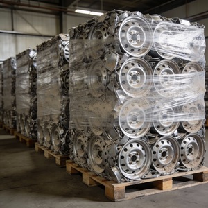 Déchets de jantes en alliage d'aluminium 99% de roues entières pour le traitement industriel de l'aluminium - Product Image 3