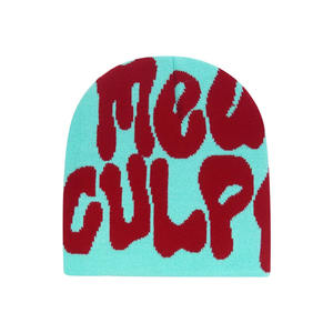 Gorro personalizado con estampado de sublimación 100%, gorros acrílicos personalizados con estampado DTG, gorros unisex comunes con características de tela - Product Image 5