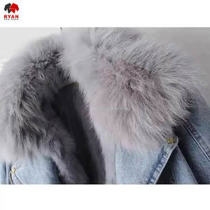 Chaqueta Vaquera Elegante para Mujer, Color Sólido, Ajuste Cómodo, Marca Personalizada, OEM y ODM Disponibles, Chaqueta Vaquera con Peluche - Product Image 5