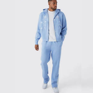 Nueva Moda, Venta Caliente, Conjuntos Deportivos de Invierno Personalizados para Hombre, Talla Grande, 100% Algodón, Logotipo Personalizado Impreso - Product Image 1