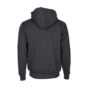 เสื้อมีฮู้ดซิปสำหรับผู้ชายผ้าแคนวาสมีซิปแบบคลาสสิกสำหรับผู้ชายผ้าฝ้ายเทอร์รี่ออร์แกนิก100% - Product Image 4