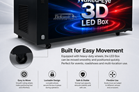 Écran publicitaire LED 3D mobile Ticktack 4,2 m, étanche, pour camion, affichage numérique, panneau publicitaire LED
