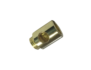 Pressacavo in metallo dorato 21x13,5 mm. (F-Bright 1300421-DO) - Product Image 1