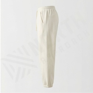 Pantalon en coton personnalisé pour homme, couleur personnalisée, taille à cordon, en laine, respirant, léger, de haute qualité, automne, chaud, doux, décontracté - Product Image 3
