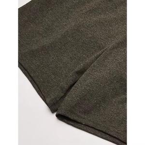 Pantalones cortos de punto de algodón 100% ecológicos para hombre, logotipo personalizado, patrón sólido, ropa informal de cintura media de alta demanda - Product Image 3