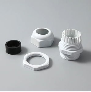 Conector de prensaestopas de nailon duradero, rosca PG, accesorio eléctrico impermeable para protección de cables de alimentación para paneles de cajas de conexiones - Product Image 3