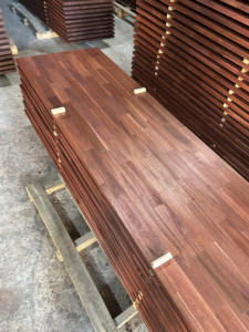 High Quality Acacia <b>Finger</b> <b>Jointed</b> <b>Boards</b> Made in Vietnam for Countertops Vanity Tops & Table Tops - Product Image 2