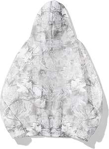 Sudadera con capucha de gran tamaño con estampado personalizado para mujer Sudadera de manga larga OEM Jersey de etiqueta privada Suministro al por mayor - Product Image 2