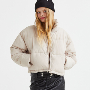 2024 nouveau Logo personnalisé femmes manteaux veste bouffante bulle haut court vestes haute qualité dame manteau femme veste bouffante - Product Image 6