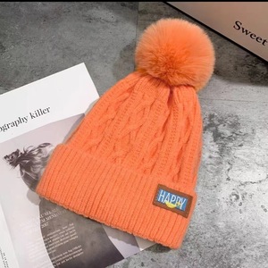 Bonnet d'hiver de Style pour femmes chapeau de laine chaud tricoté saison bonnet doublé polaire meilleur prix mode chaud laine logo personnalisé chapeau - Product Image 6