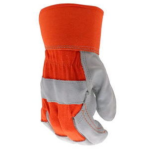 Guantes de doble palma fuertes y seguros. Diseñado para tareas intensivas en construcción, soldadura, agricultura y más. - Product Image 4