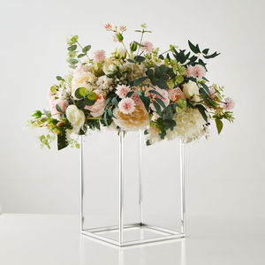 Centro de Mesa Floral para Eventos con Marco de Metal Dorado para Bodas, Fiestas, Banquetes, Decoración de Mesas de Hotel, Exhibición y Diseño - Product Image 6