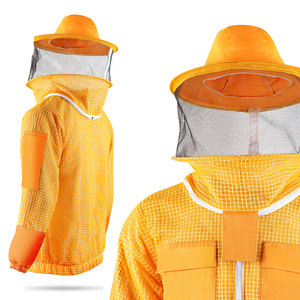 Mono de trabajo de chaqueta de apicultor ventilado profesional de diseño personalizado para apicultura con etiqueta privada - Product Image 6