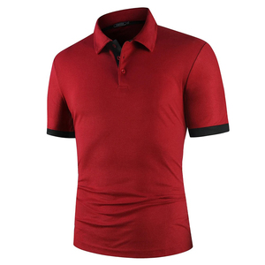 Fournisseur de gros bas prix 100% polyester polo de golf T-shirt pour hommes haute qualité logo brodé respirant polos de sport - Product Image 2