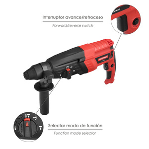 Martello perforatore SDS PLUS da 900 Watt. Con accessori e custodia per il trasporto - Product Image 4