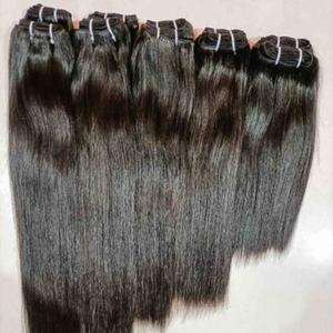 Venta al por mayor de paquetes de cabello natural vietnamita con cutícula alineada, cabello humano virgen natural sin procesar de grado 12a, proveedor de tejidos - Product Image 1
