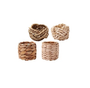 Wholesale <b>Cheap</b> Price Table Decor Rhinestone Bling Napkin <b>Ring</b> Rattan Napkin Buckle <b>Ring</b> for Place Setting Serviette - Product Image 6