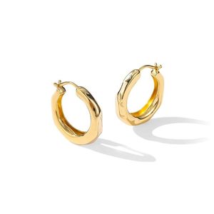Boucles d'oreilles créoles Abbott Luxury Moon, design clou, en argent plaqué or rose 10K, serties de perles d'eau douce, pour usage quotidien - Product Image 2