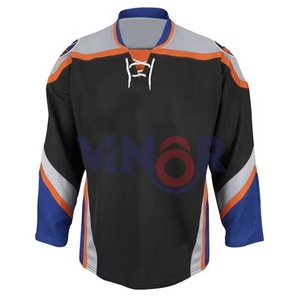 Maillot de hockey sur glace personnalisé à sublimation intégrale, confortable, vente chaude, populaire, nouvelle collection 2025, ODM/OEM, vente en gros - Product Image 5