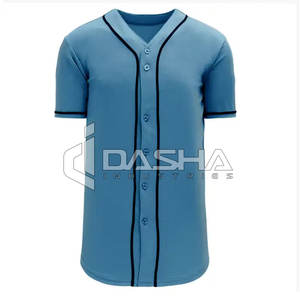 2024 nouveaux vêtements de sport maillot de Baseball personnalisé maillot de Baseball jeunesse de haute qualité avec bouton complet uniforme de Baseball pour hommes - Product Image 3