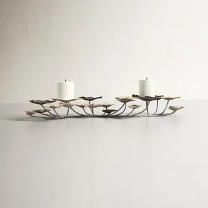 <b>Crystal</b> Design Metal <b>Candle</b> Tealight Stand Elegant for Home Hotel Table Top Lighting Decor Usage Cnadle Holder in Cheap Price - Product Image 6