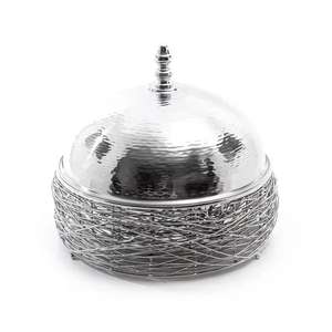 Fournitures pour hôtels et restaurants, chauffe-plats en métal, forme ronde, design de casserole, décoration de mariage et d'événements, chauffe-plats - Product Image 6