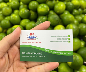 Limón vietnamita sin semillas verde brillante aromático con larga vida útil cítricos frescos - Product Image 3