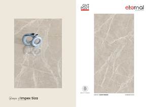 Carreaux brillants sans fin en porcelaine 24x48 | Carreaux de mur et de sol haut de gamme 600x1200 grand format | Conception de qualité d'exportation durable polie - Product Image 3