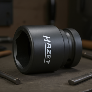 Hazet 6-Point Square <b>Impact</b> <b>Socket</b> 1'' Short - Product Image 3