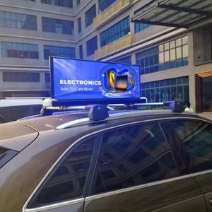Pantalla LED para coche Junchen P2.5 8K HDR10+ a todo color, IP66, impermeable, para publicidad exterior en el techo de taxis - Product Image 6