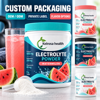 Fabricant de compléments alimentaires en poudre, étiquette de boisson énergétique, mélange d'hydratation Keto, boisson électrolytique